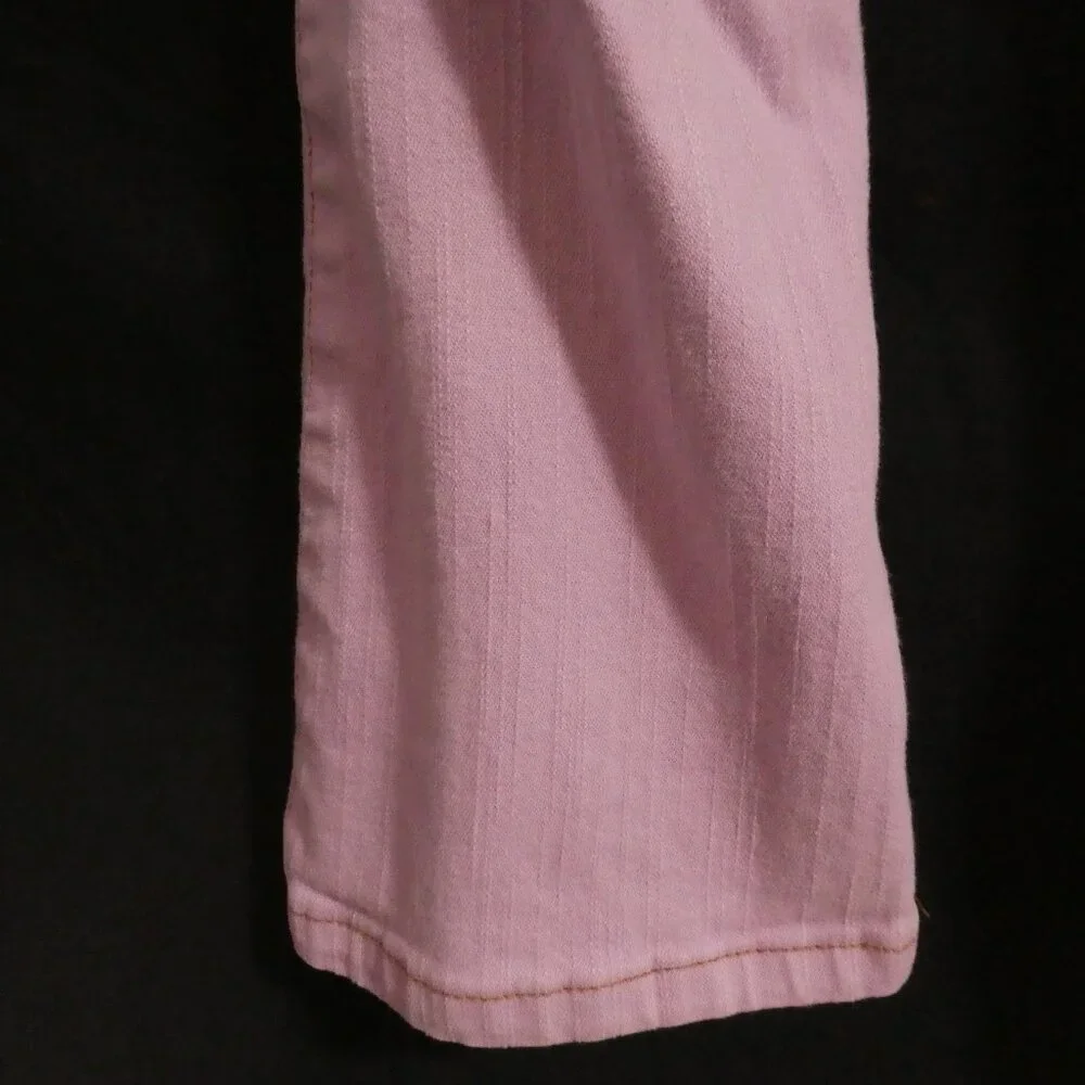 DISNEY - That's So Raven | size 5 | Pink Denim Jeans | Bell / Flare Bottoms - Picture 15 of 16